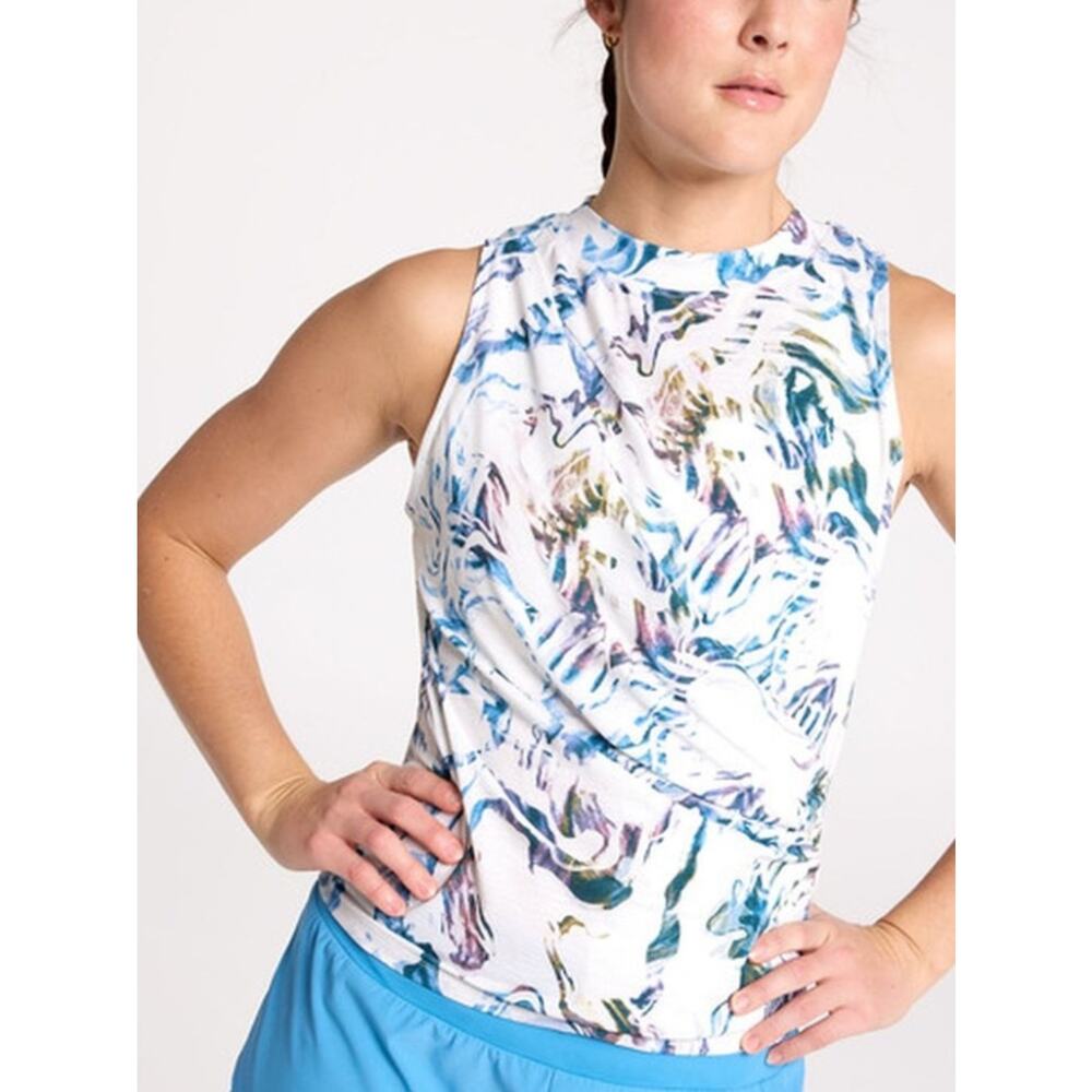 Calia Womens Wrap Front Tissue Tank Size Small